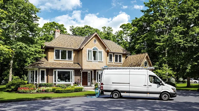Lewisboro Dryer Vent Cleaning dryer vent cleaning crew working in Wilton, CT